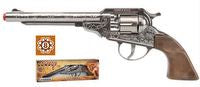 Long Barrel  Cowboy Revolver - 8 shot